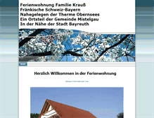 Tablet Screenshot of fewo-manuela-krauss.de